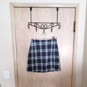NWOT Brandy Melville Plaid Mini Skirt